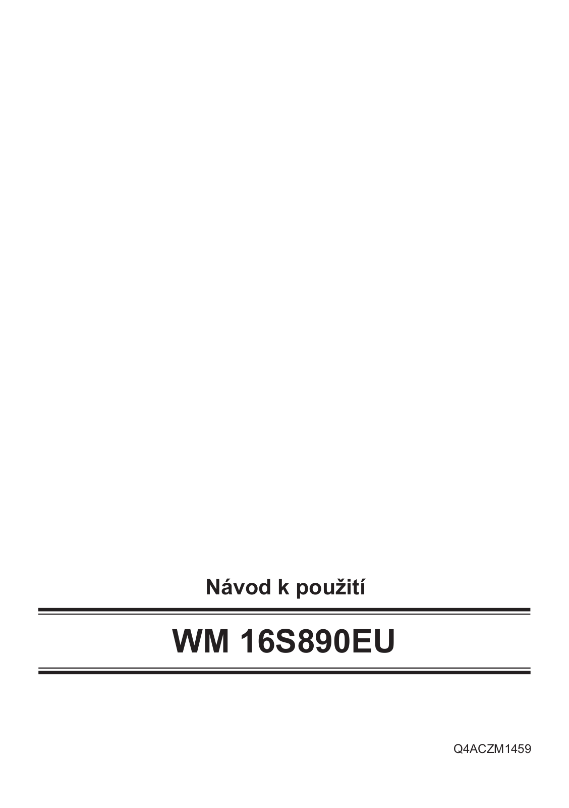 Siemens WM16S890EU User Manual