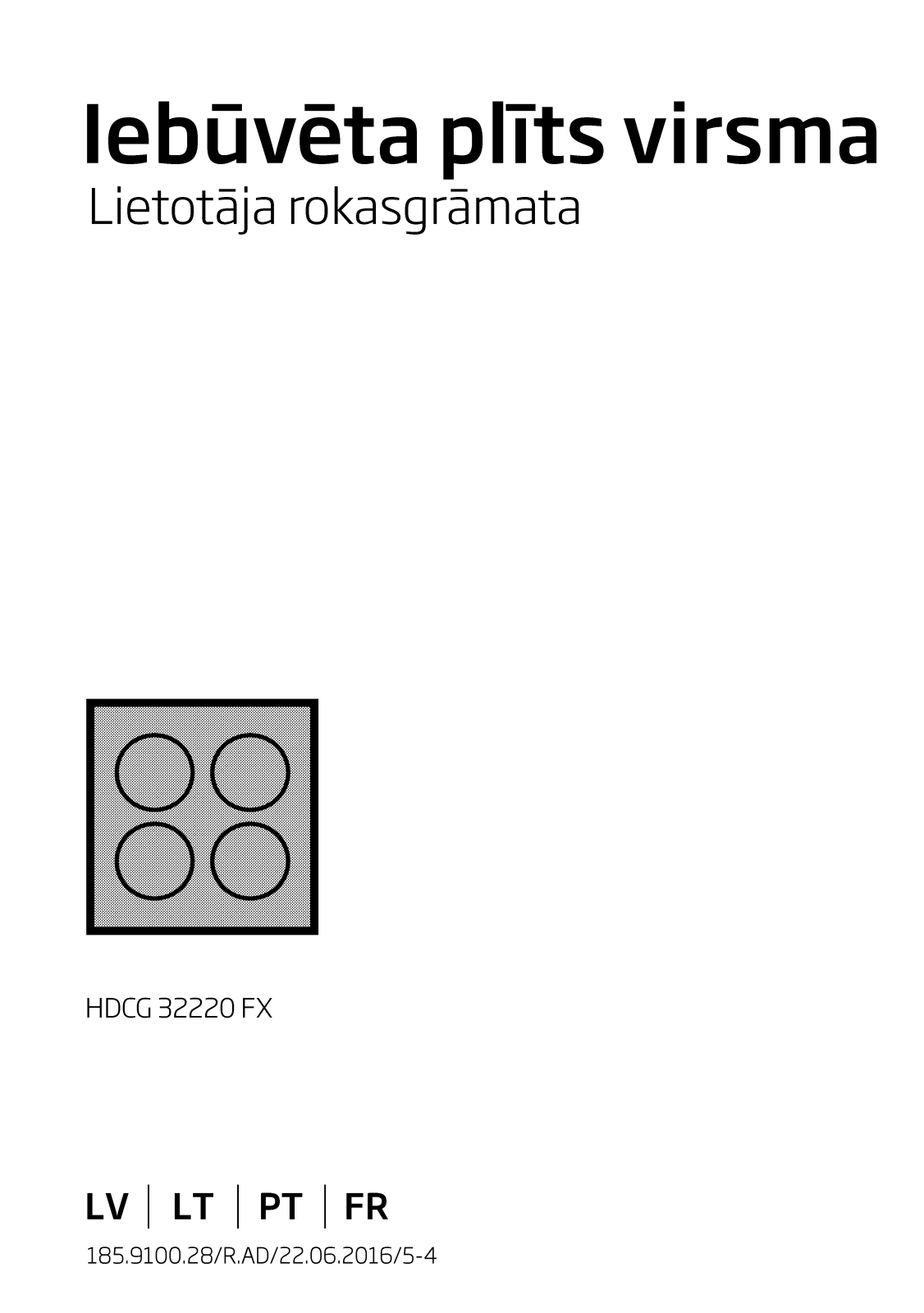 Beko HDCG32220FX User manual