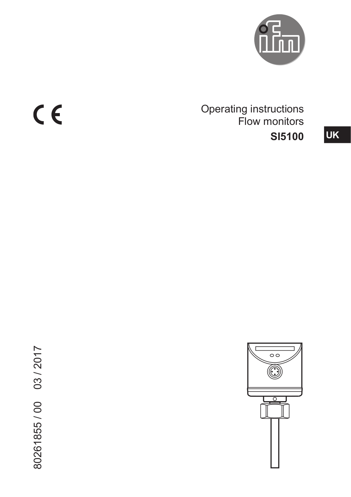 IFM Electronic SI5100 Operating Instructions Manual