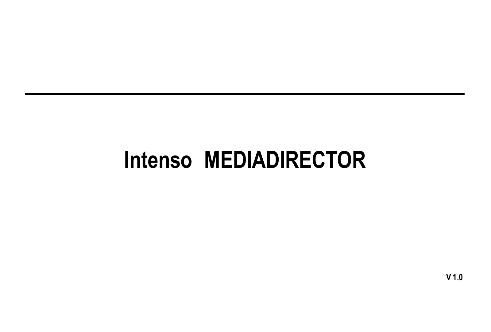 Intenso 8“ MEDIADIRECTOR User guide