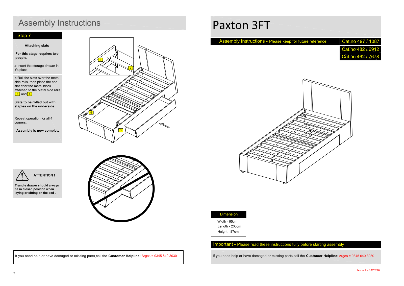 Hygena 4627678, 4826912, 4971087 Instruction manual