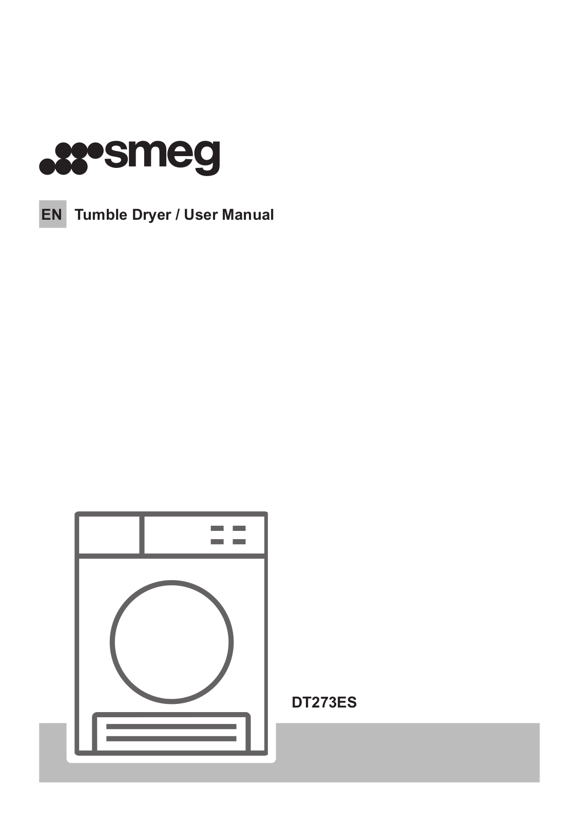 Smeg DT273ES User manual