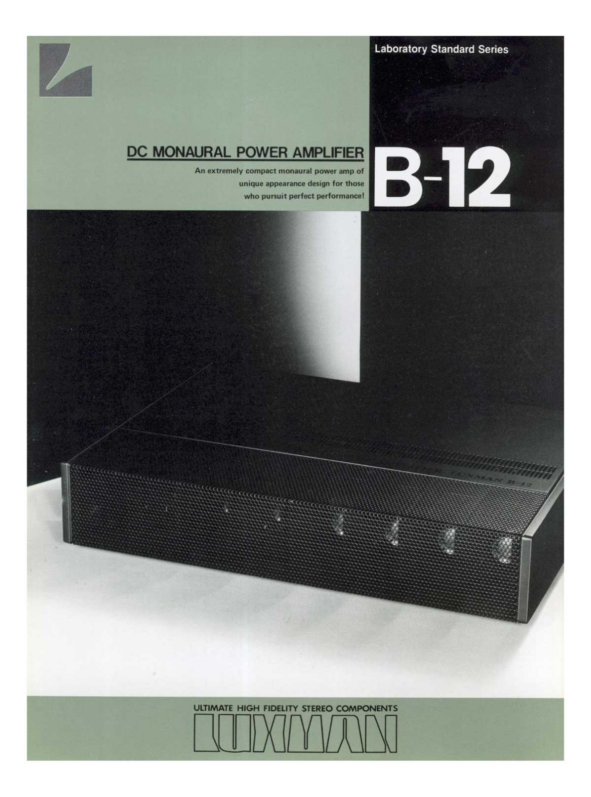 Luxman B-12 Brochure