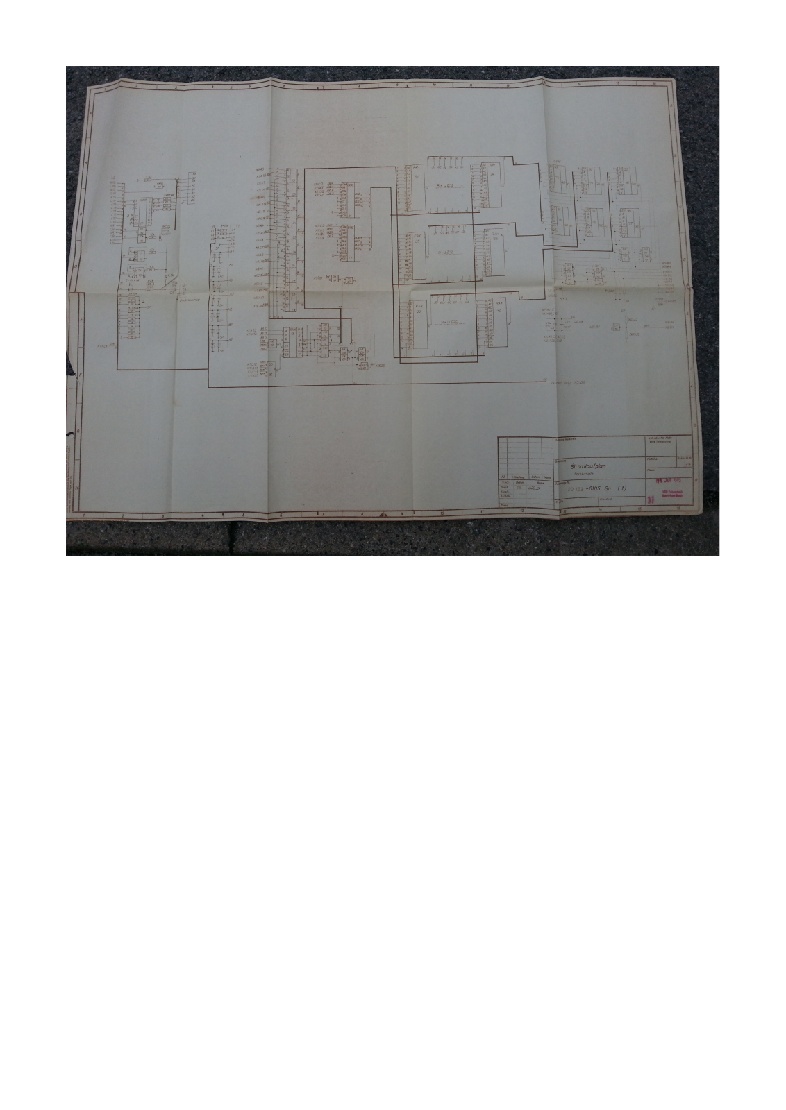 Robotron Polyplay Farbzusatz Schematic