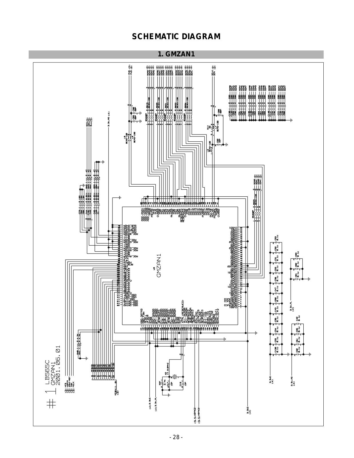 LG 575LM, LM565D-EA Schematics