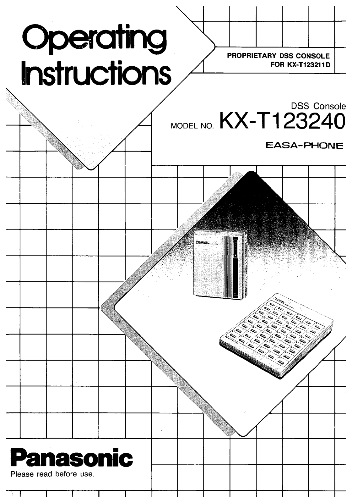 PANASONIC KX-T123240 User Guide