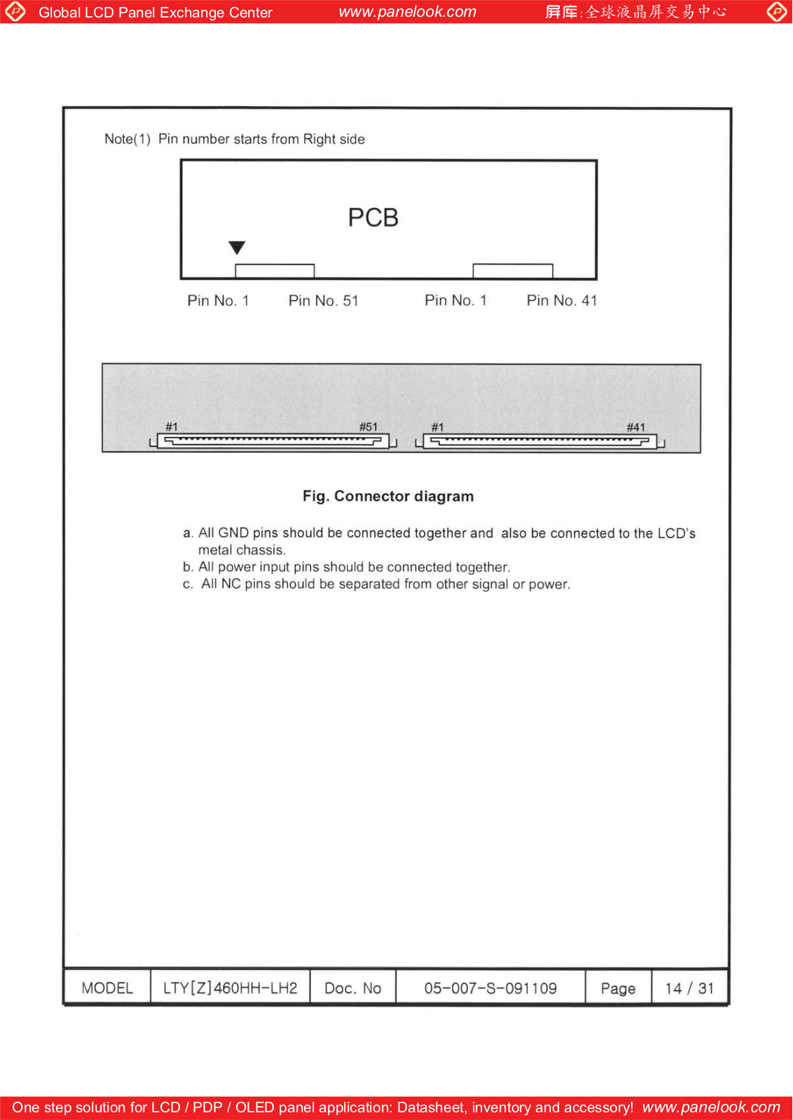 S-LCD LTY460HH-LH2 Specification