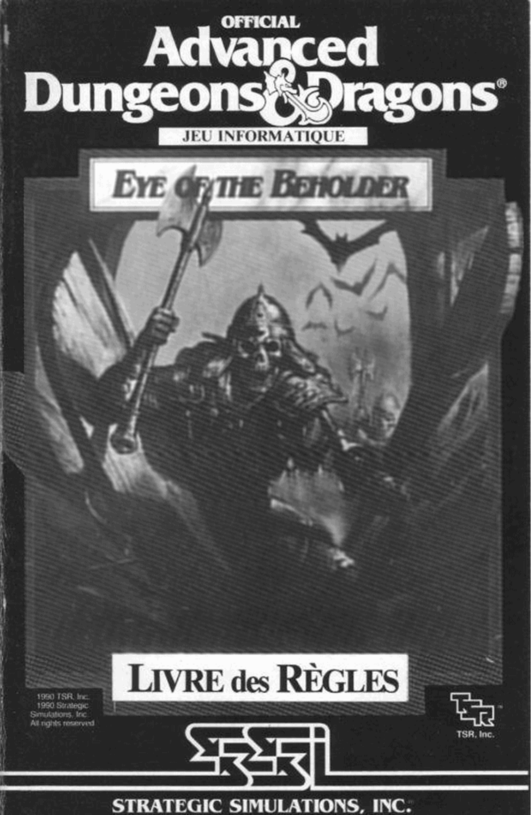 GAMES PC EYE OF THE BEHOLDER I User Manual