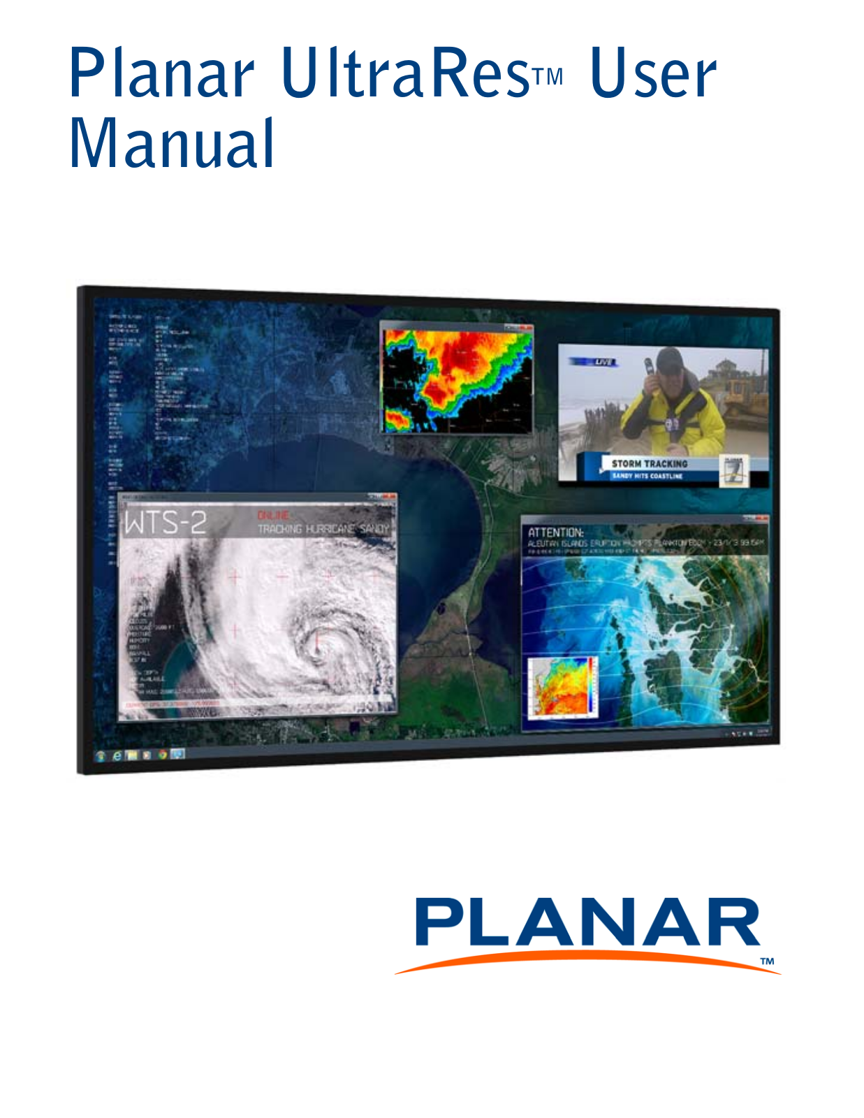 Planar UR8450-3D, UR8450-MX, UR8450-LX User Manual