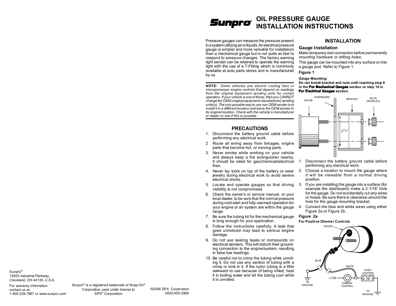 Actron CP7001 User Manual