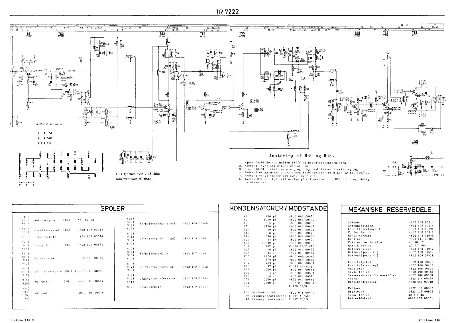 Dux TR7222 Schematic - ManualMachine.com