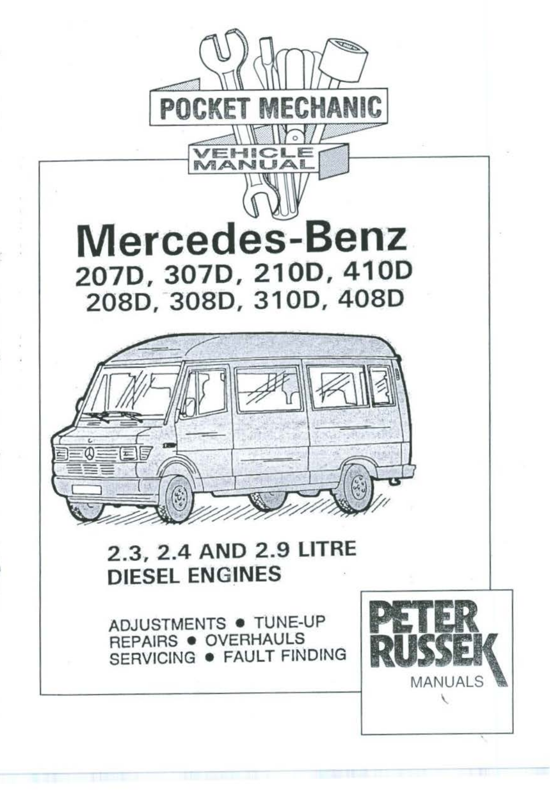 Mercedes 207D, 208D, 210D, 307D, 308D Service Manual