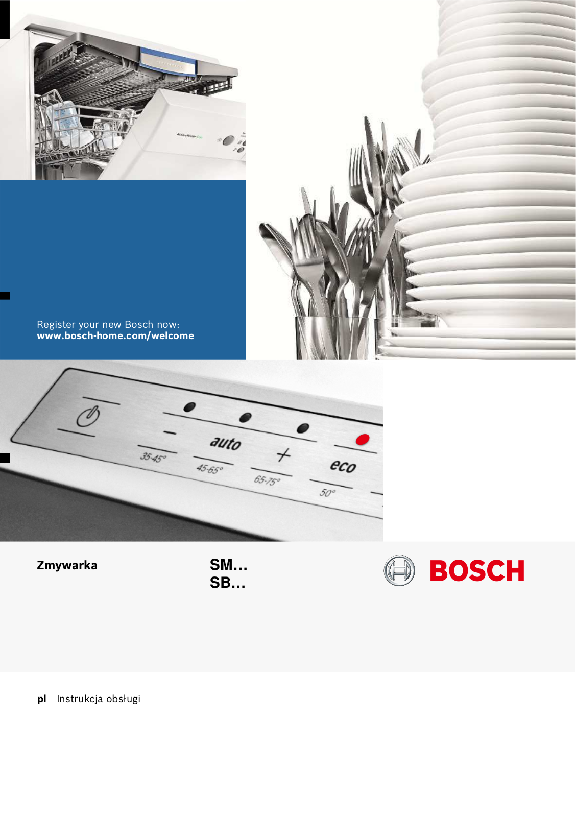 Bosch SMV24AX02E operation manual