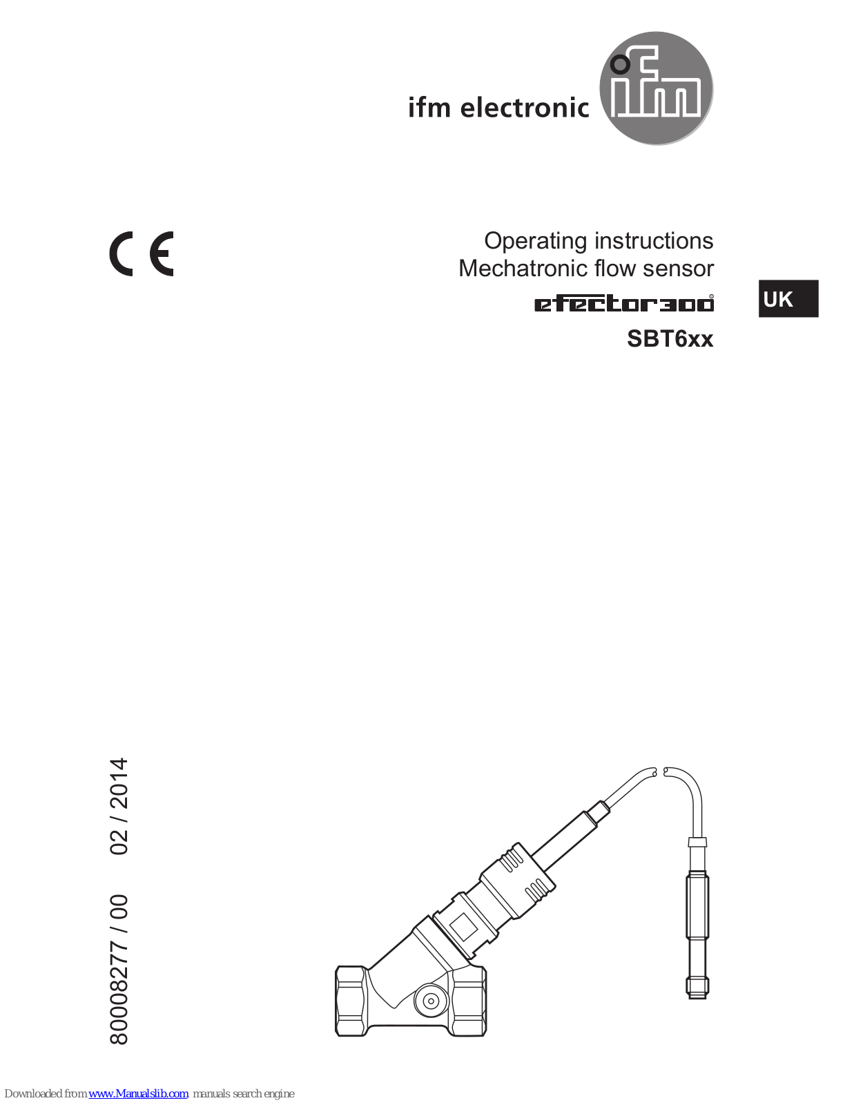 IFM Electronic SBT6 Operating Instructions Manual