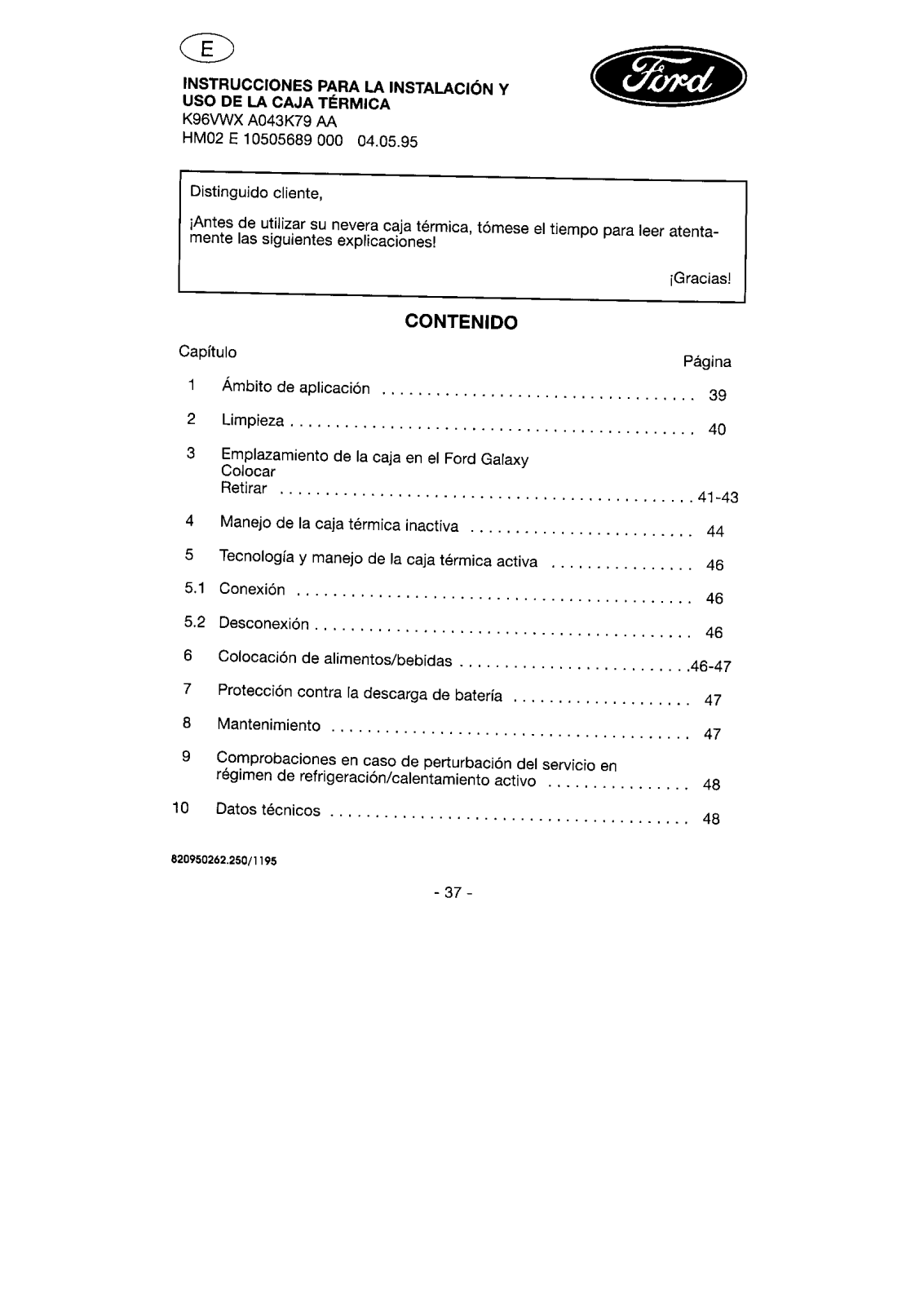 AEG RC080, RC1080 User Manual