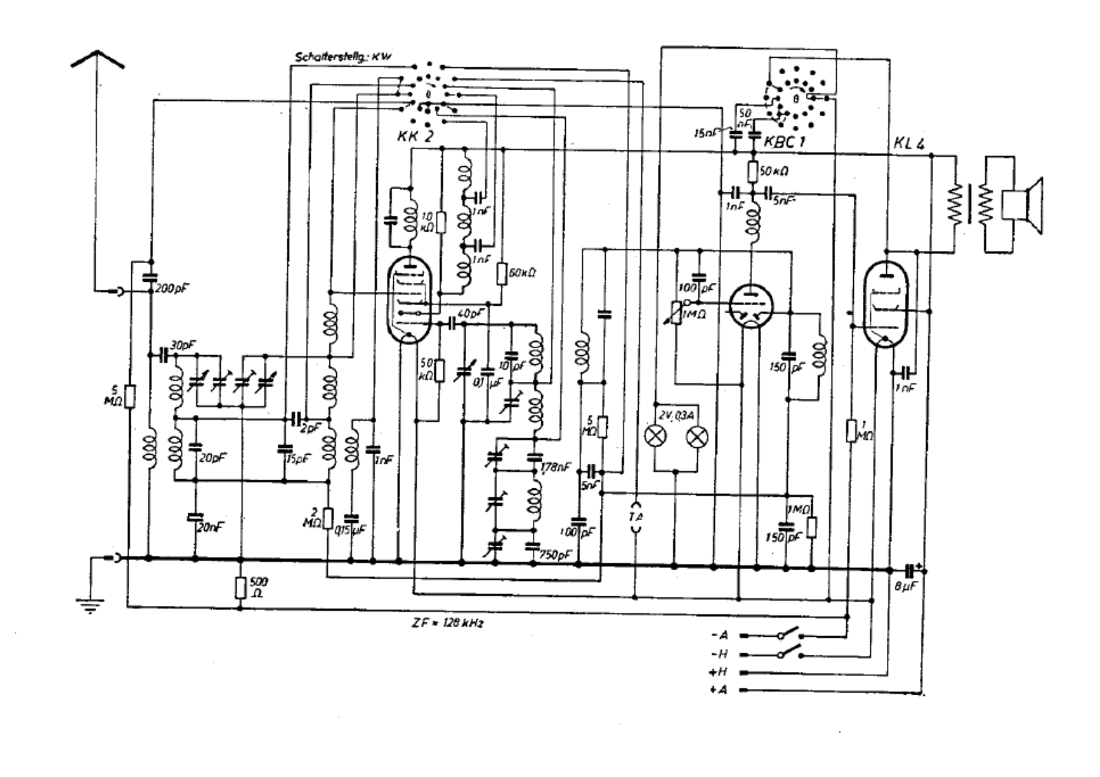 Philips 338b schematic