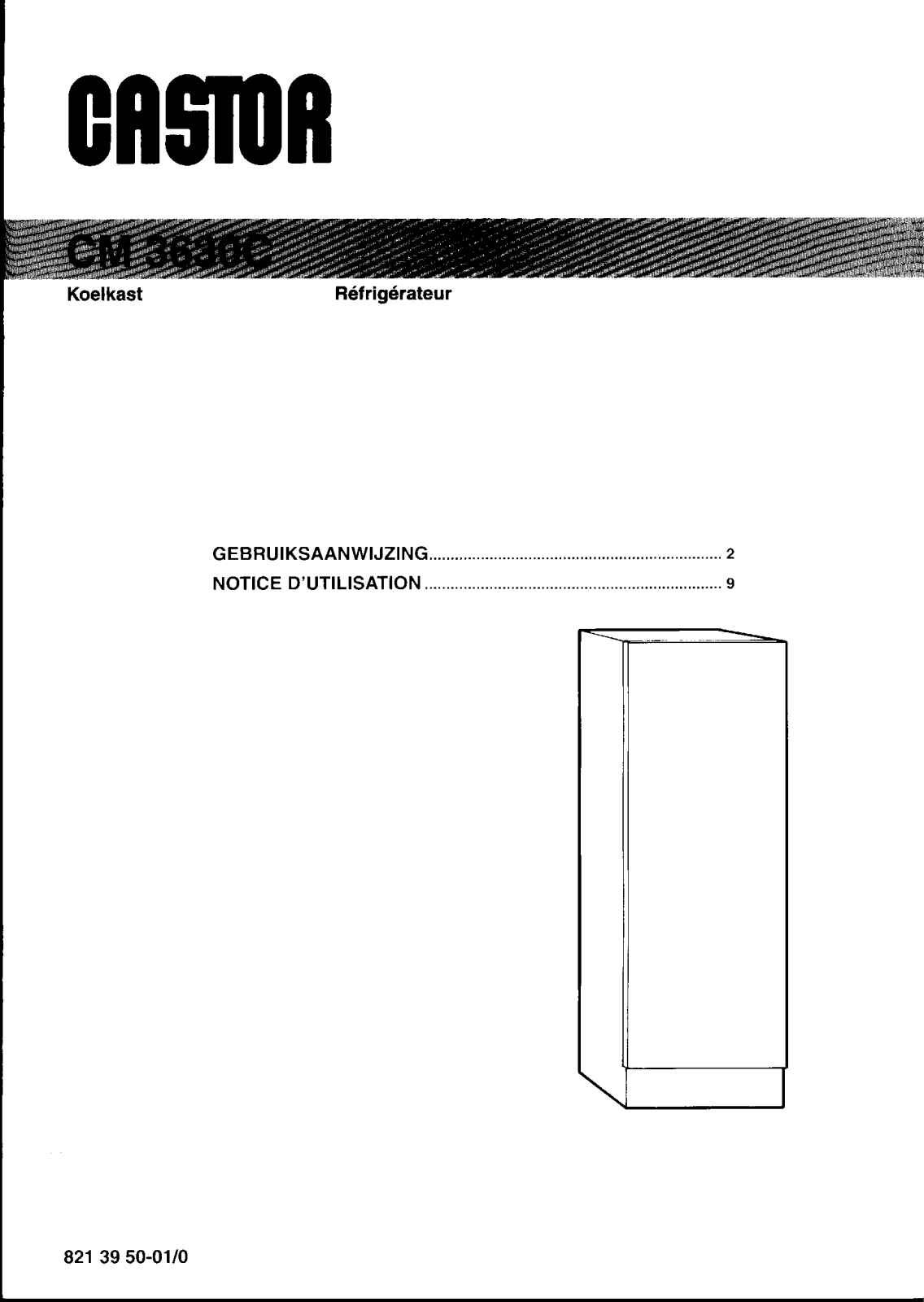 CASTOR CM3630C User Manual