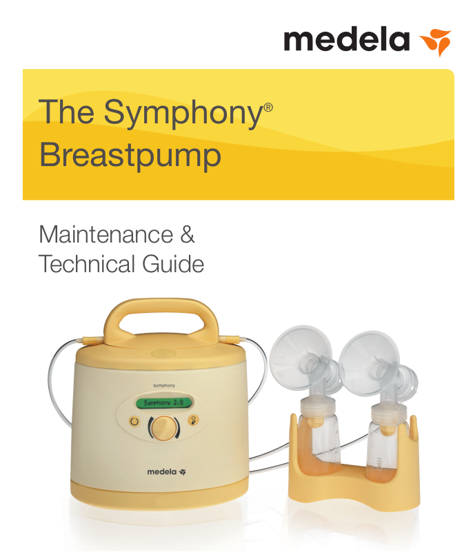 Medela Symphony Breastpump Maintenance guide