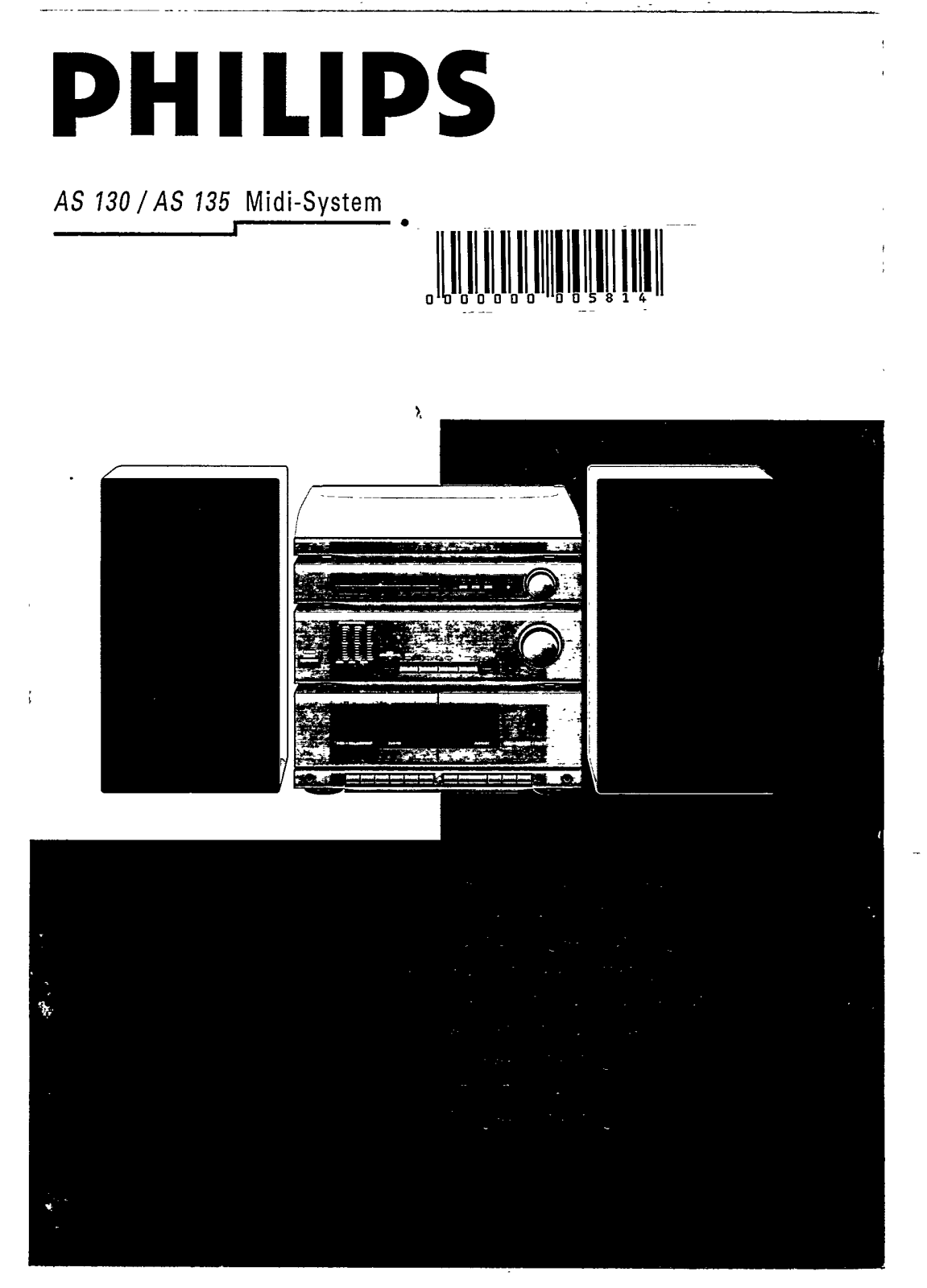 Philips AS135/21B, AS135, AS135/21 User Manual