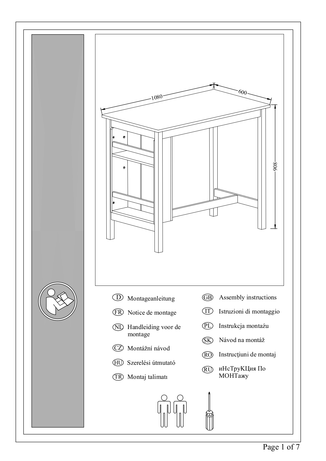 Home affaire Torpedo Assembly instructions