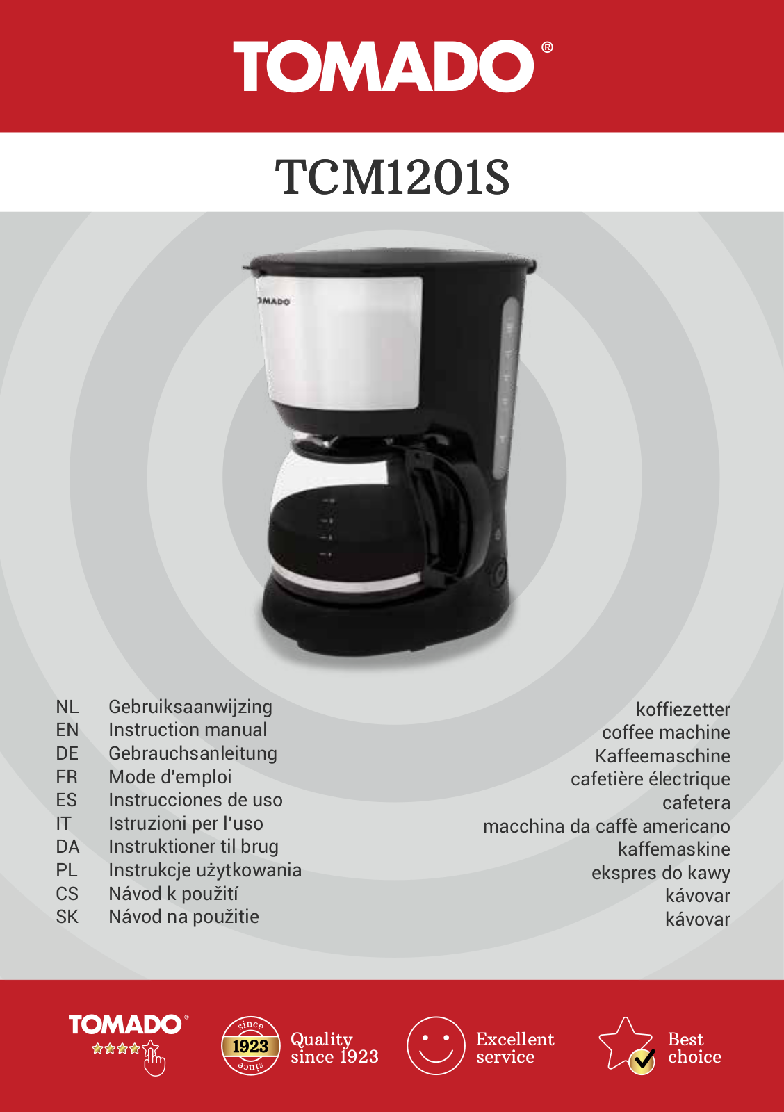 Tomado TCM1201S User guide - ManualMachine.com