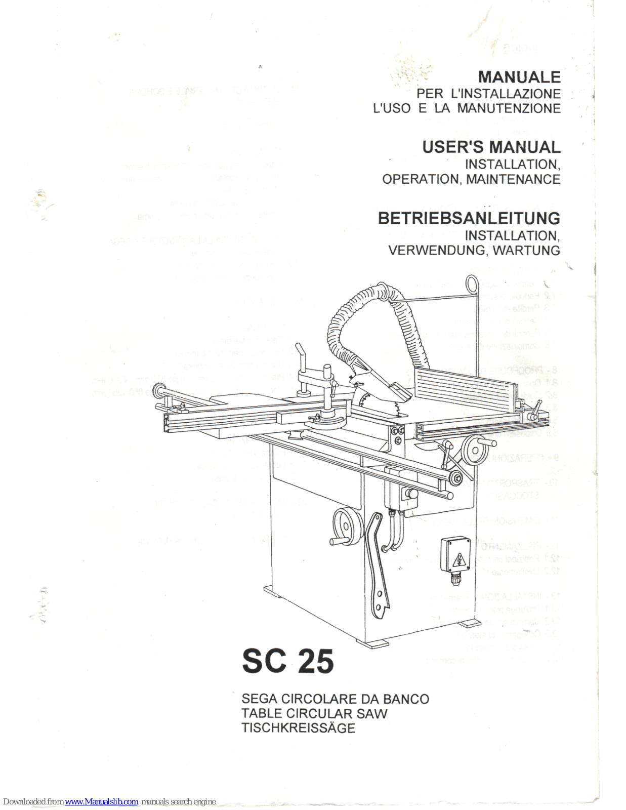 veba SC25 User Manual - ManualMachine.com