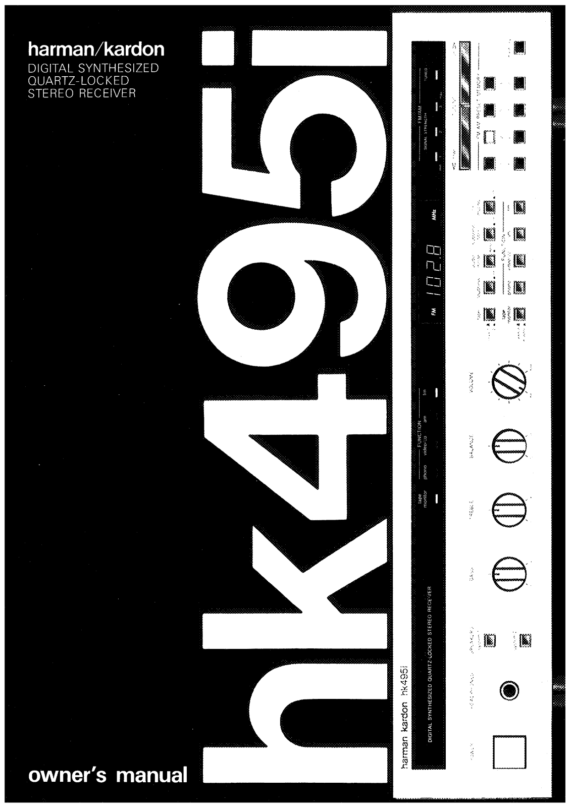 Harman kardon HK495I User Manual
