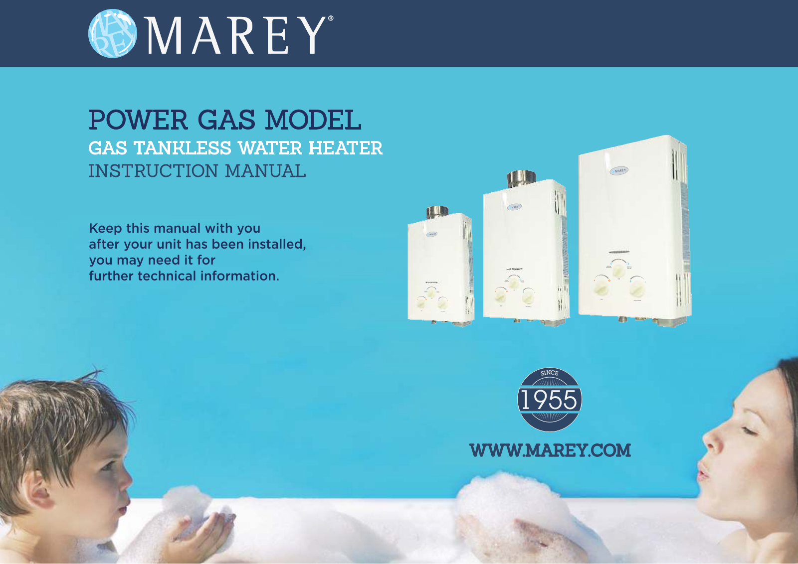 Marey GA5LP, GA10LP User Manual