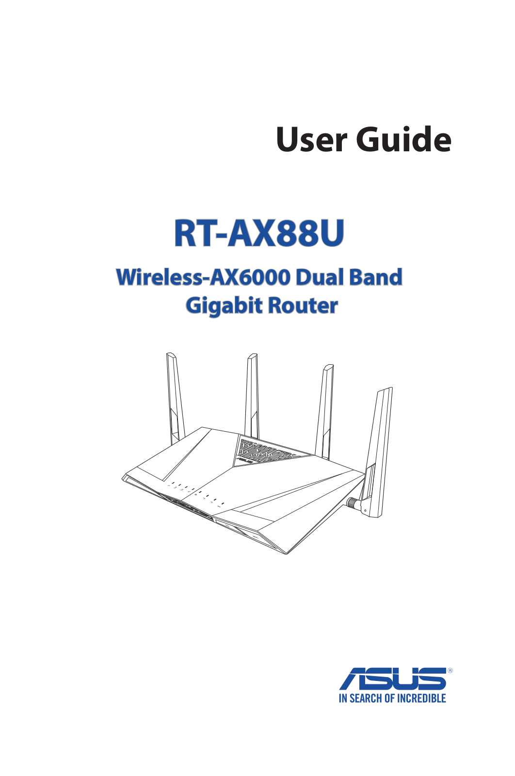 Asus RT-AX88U User Manual