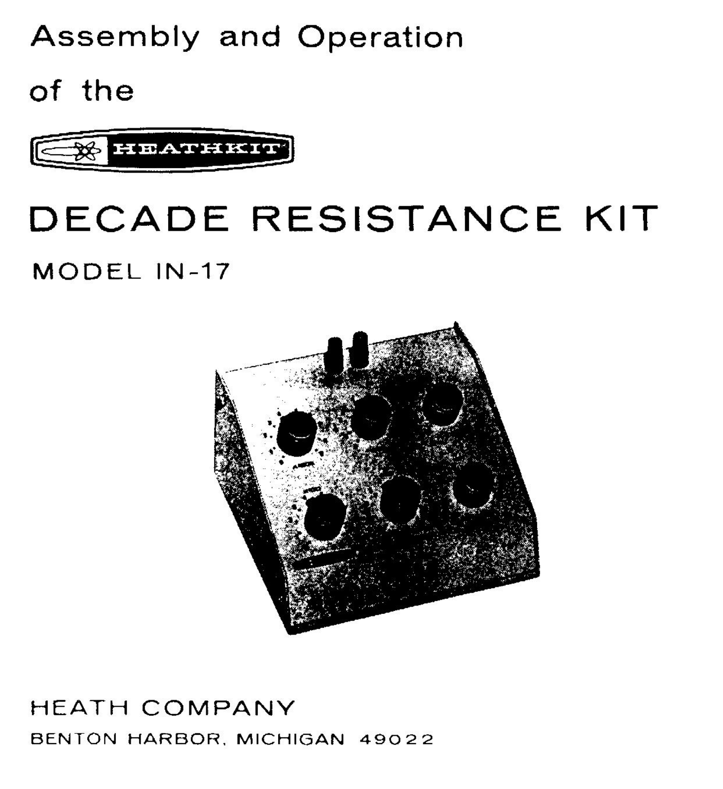 Heathkit IN-17 Schematic