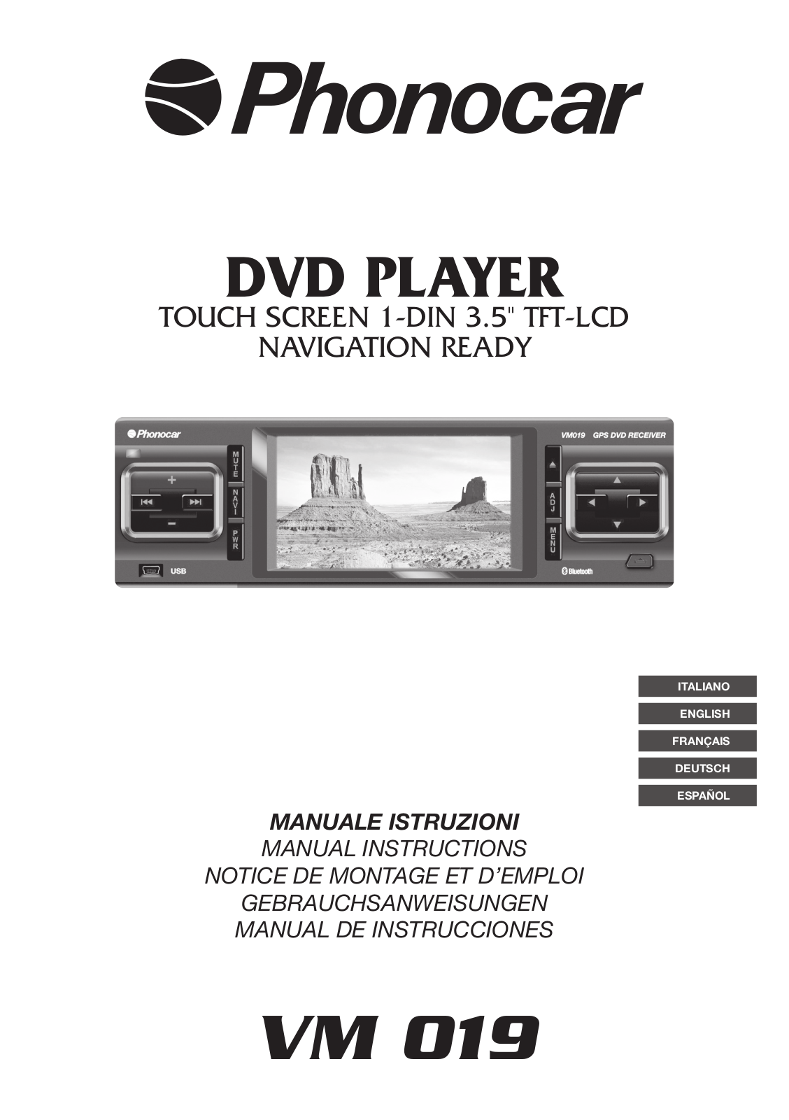 Phonocar VM 019 Manual Instructions - ManualMachine.com