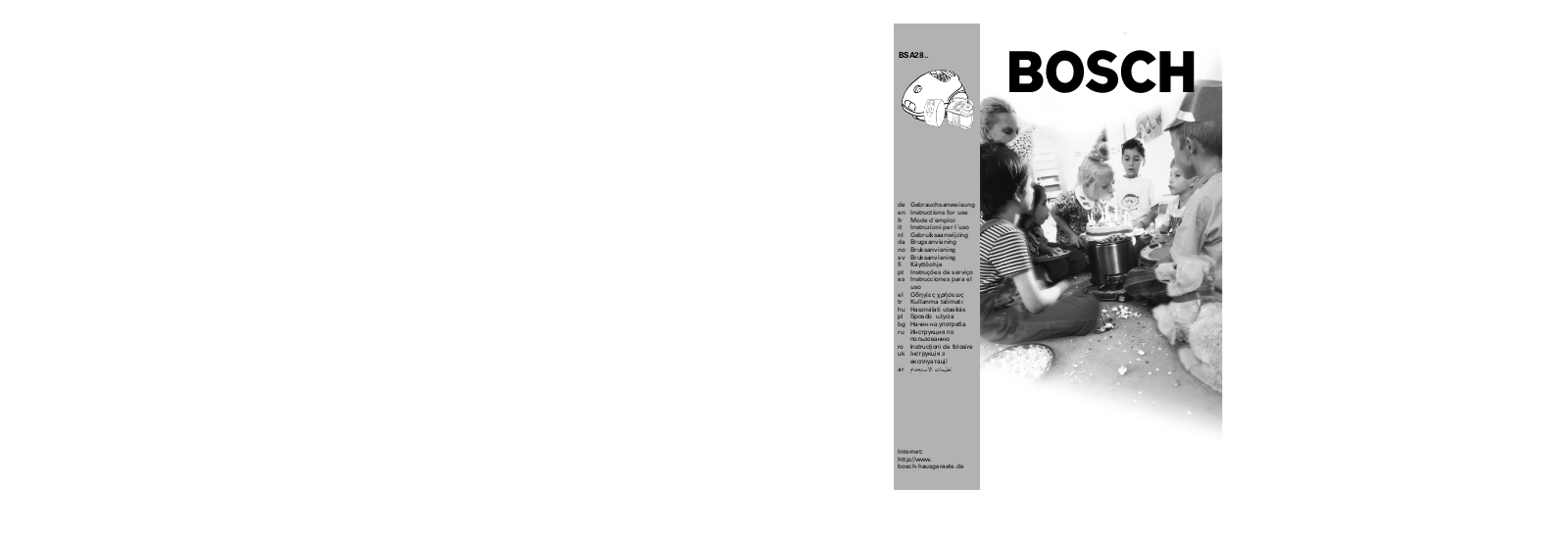 Bosch BSA 2885 User Manual