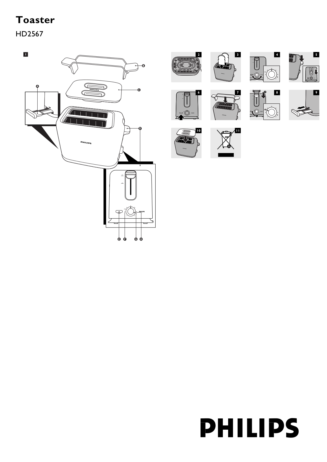 Philips HD2567 User Manual