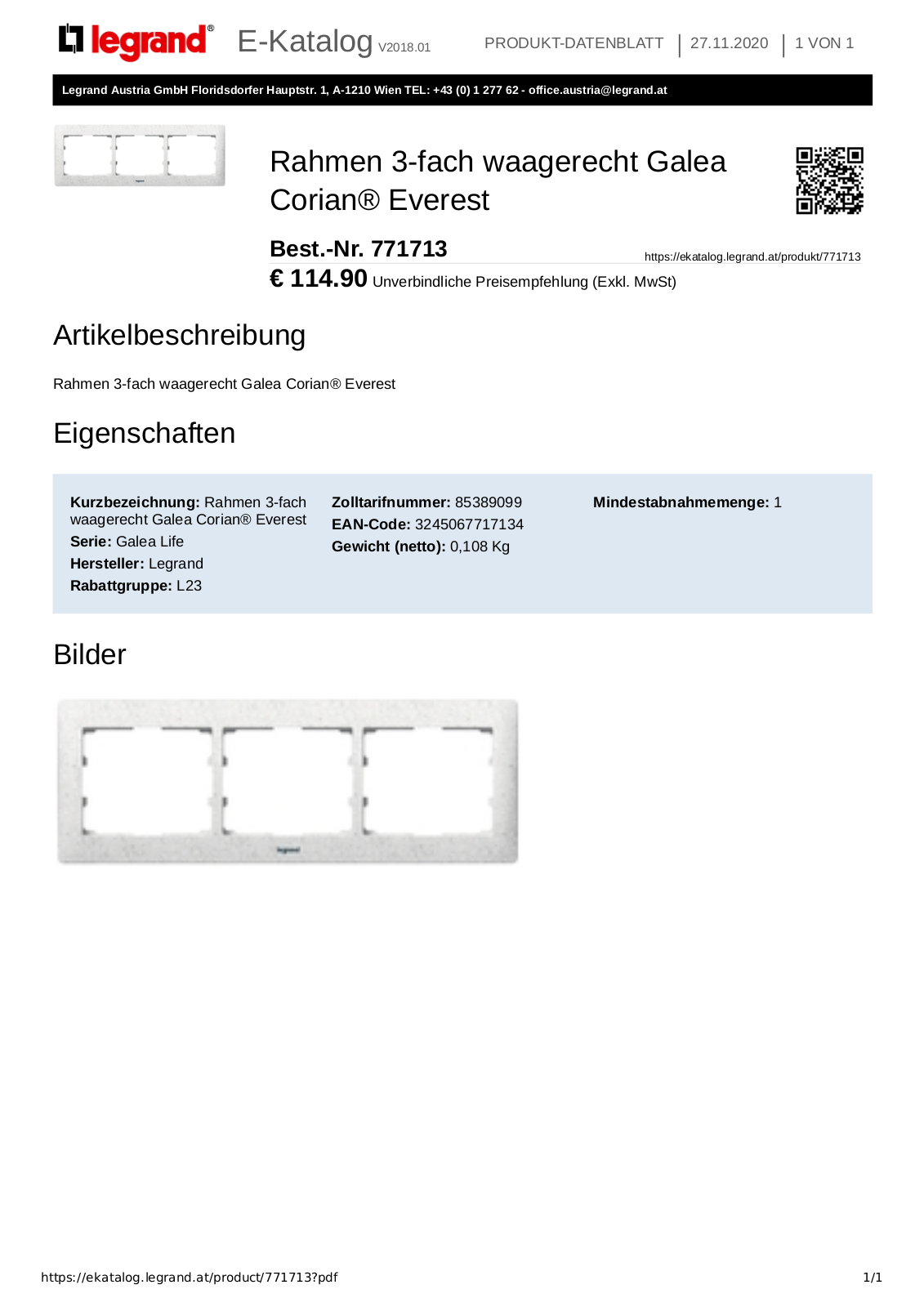 Legrand 771713 User Manual