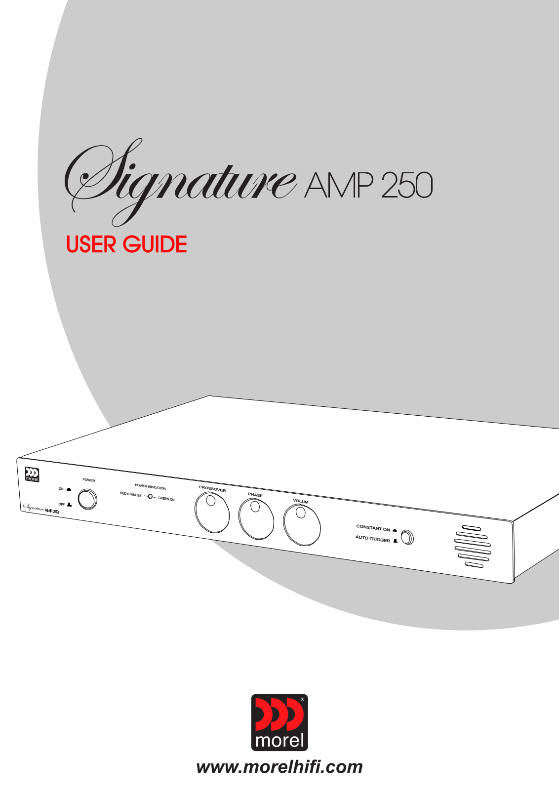 Morel Signature AMP 250 User Guide