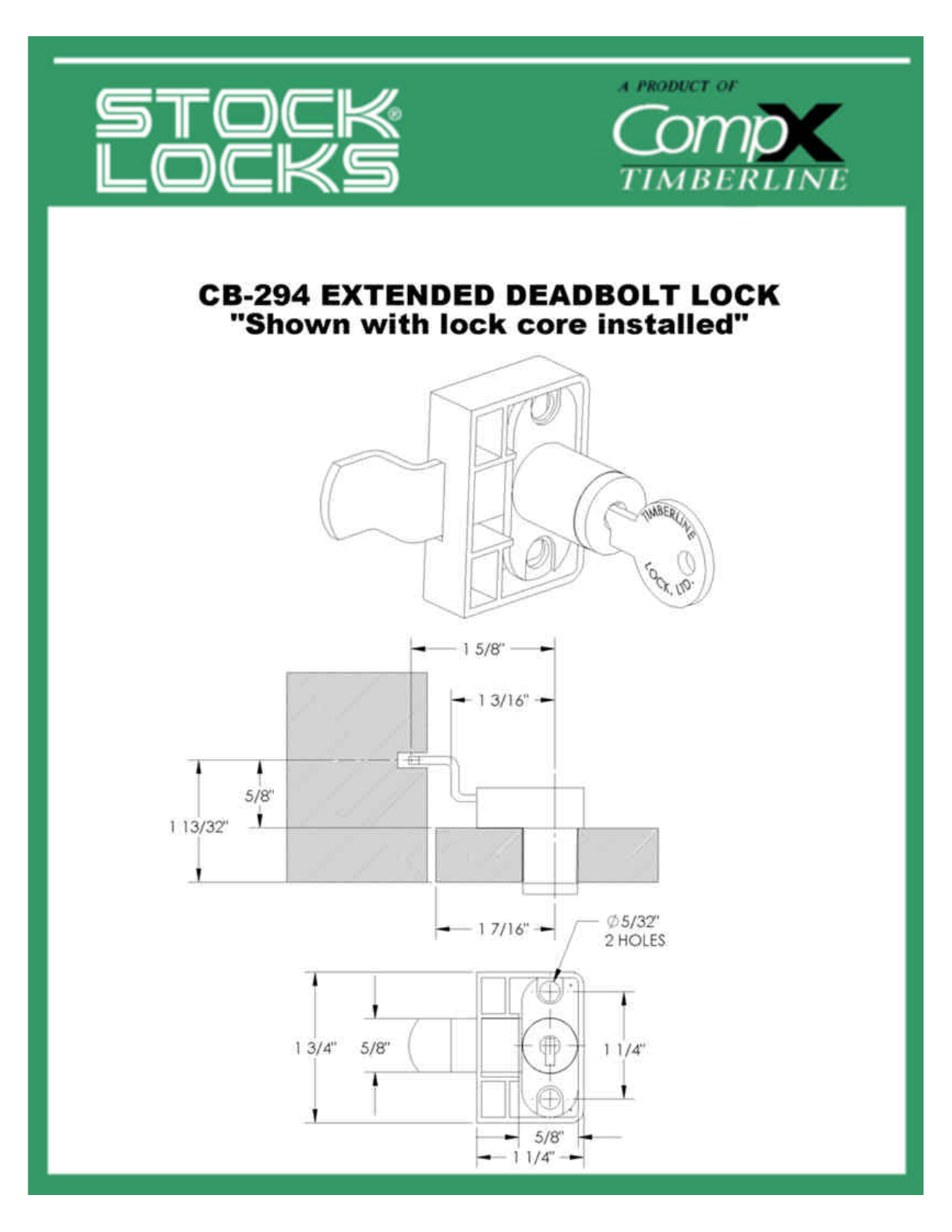 Compx CB294 User Manual