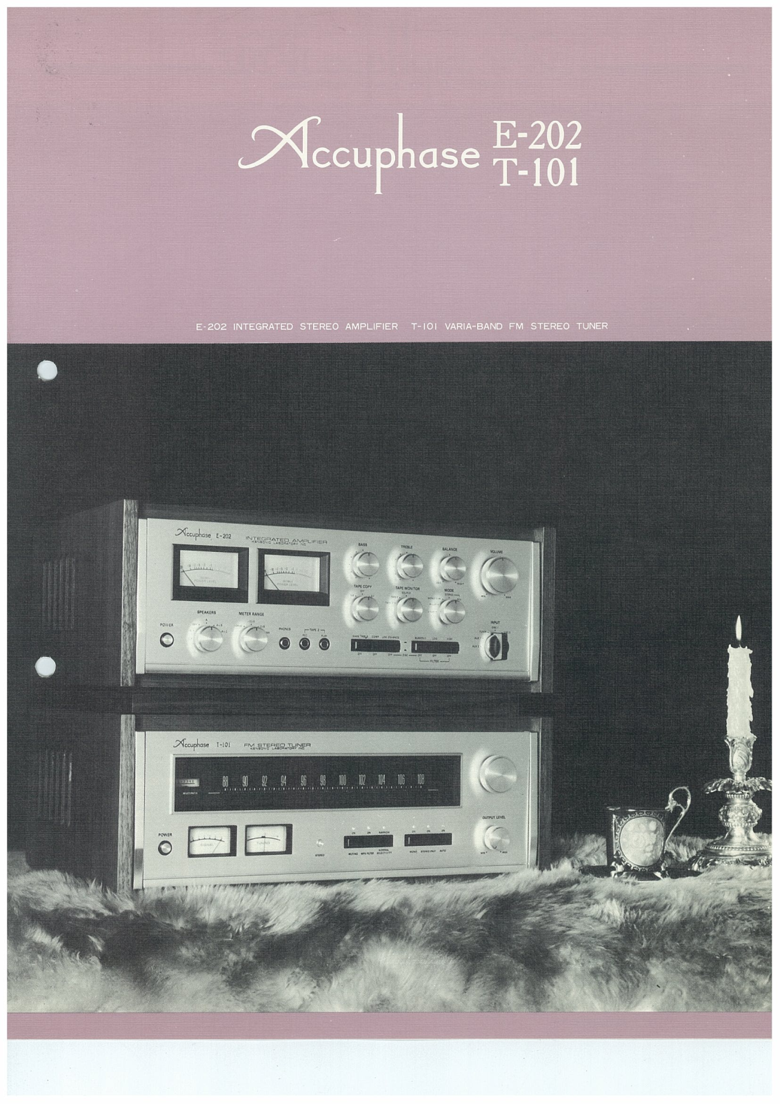 Accuphase E-202 Brochure