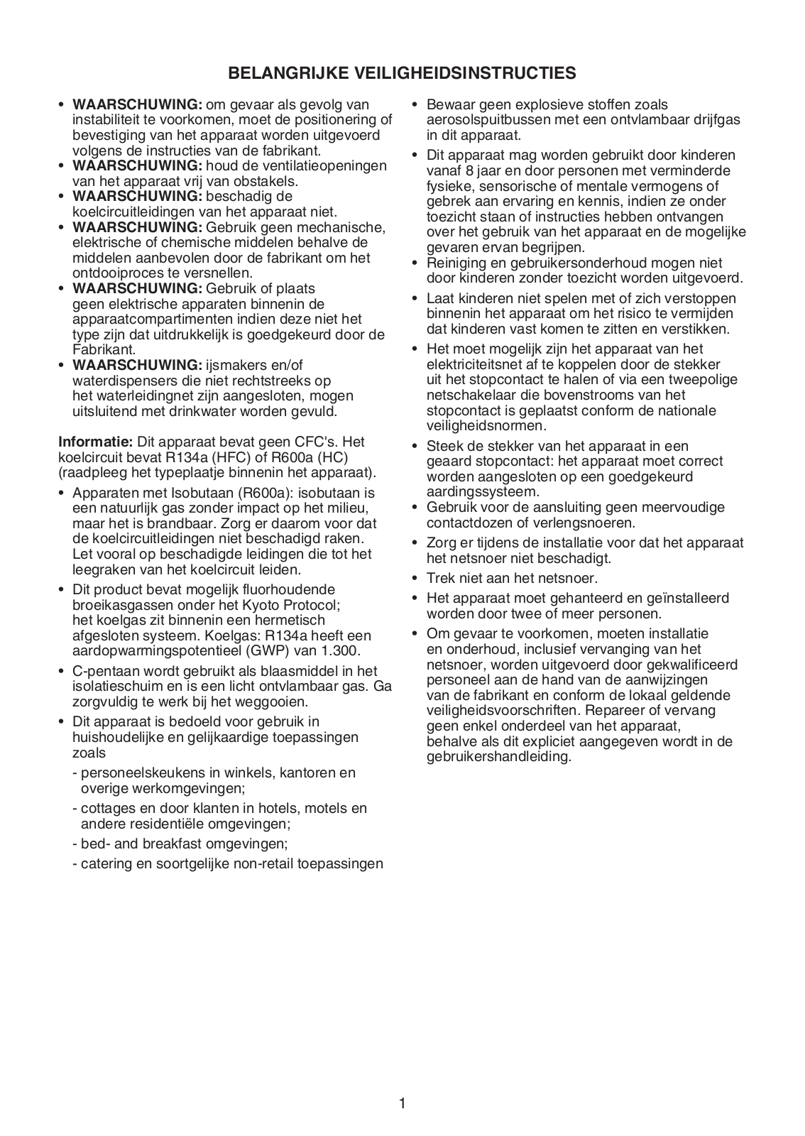 HOTPOINT/ARISTON T 16 A2 D S/HA, T 16 A1 D S/I, T 16 A1 D/HA.2, T 16 A1 D/I, T 16 A1 D S/HA User Manual