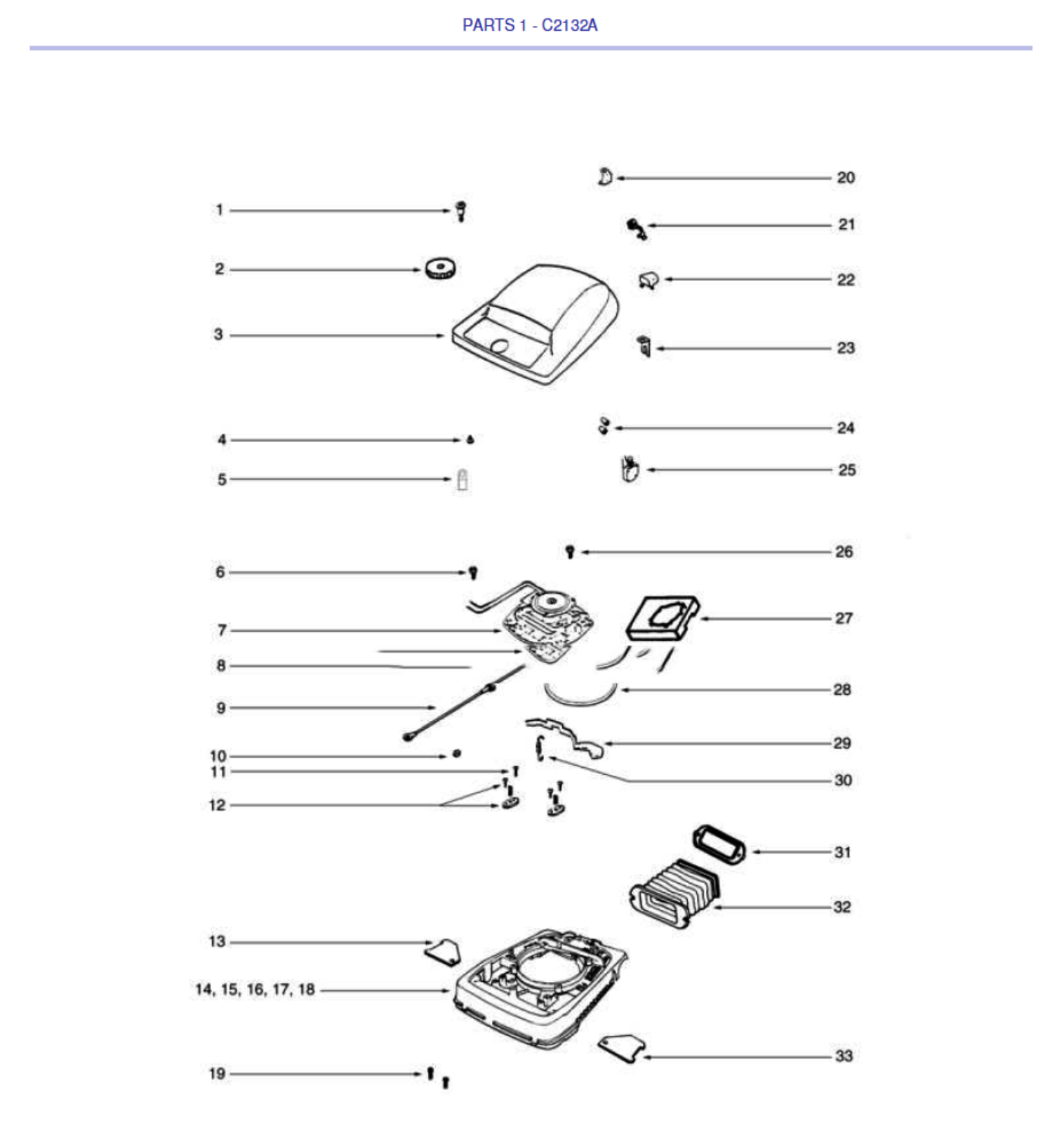 Sanitaire C2132a, C2132b Owner's Manual