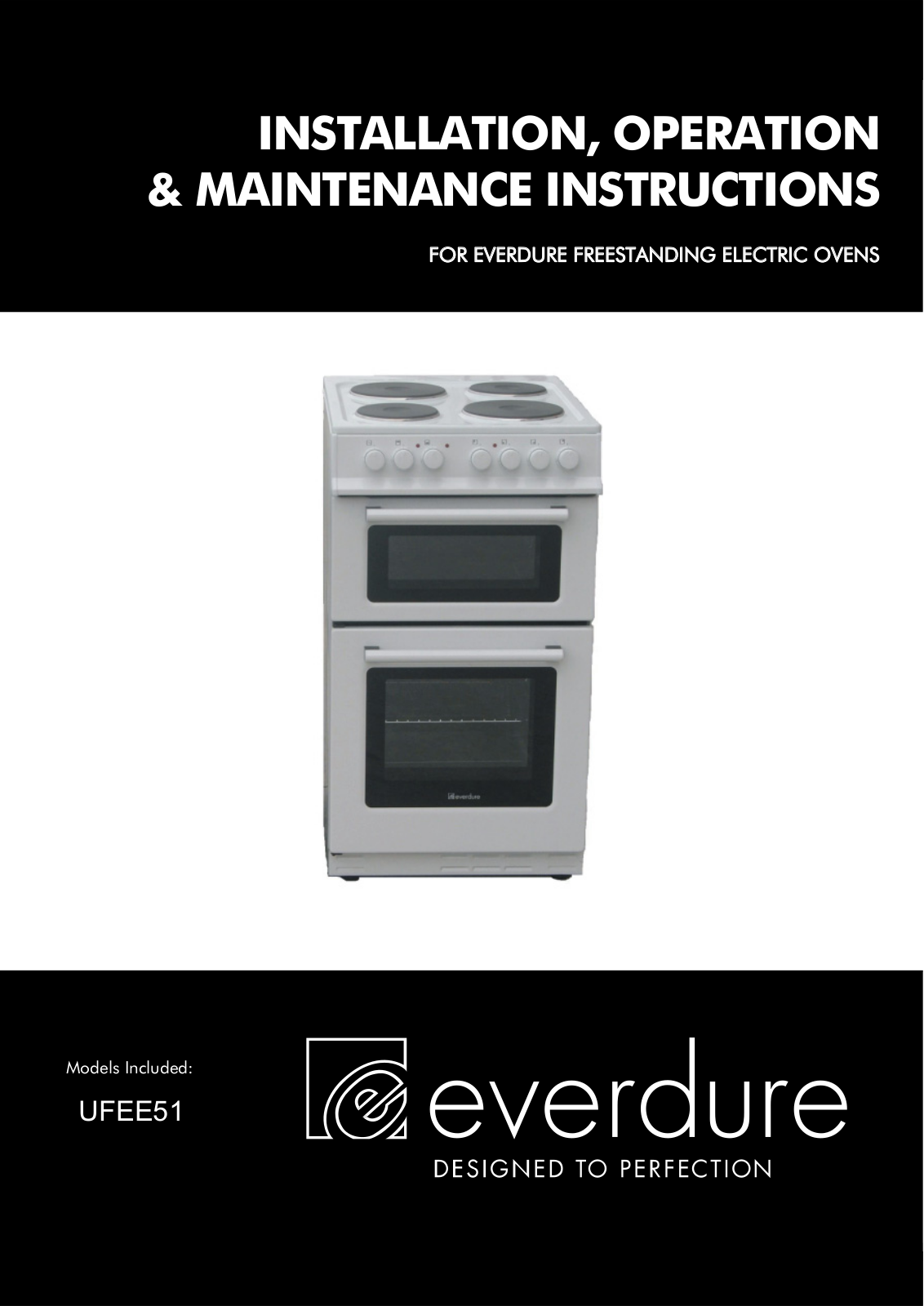 Everdure UFEE51 Instruction Manual