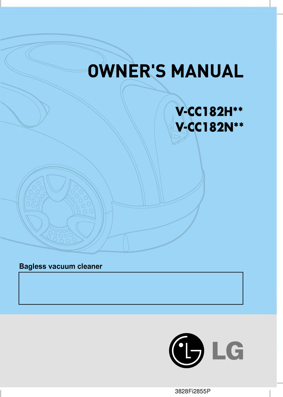 LG V-CC182HEV User Manual