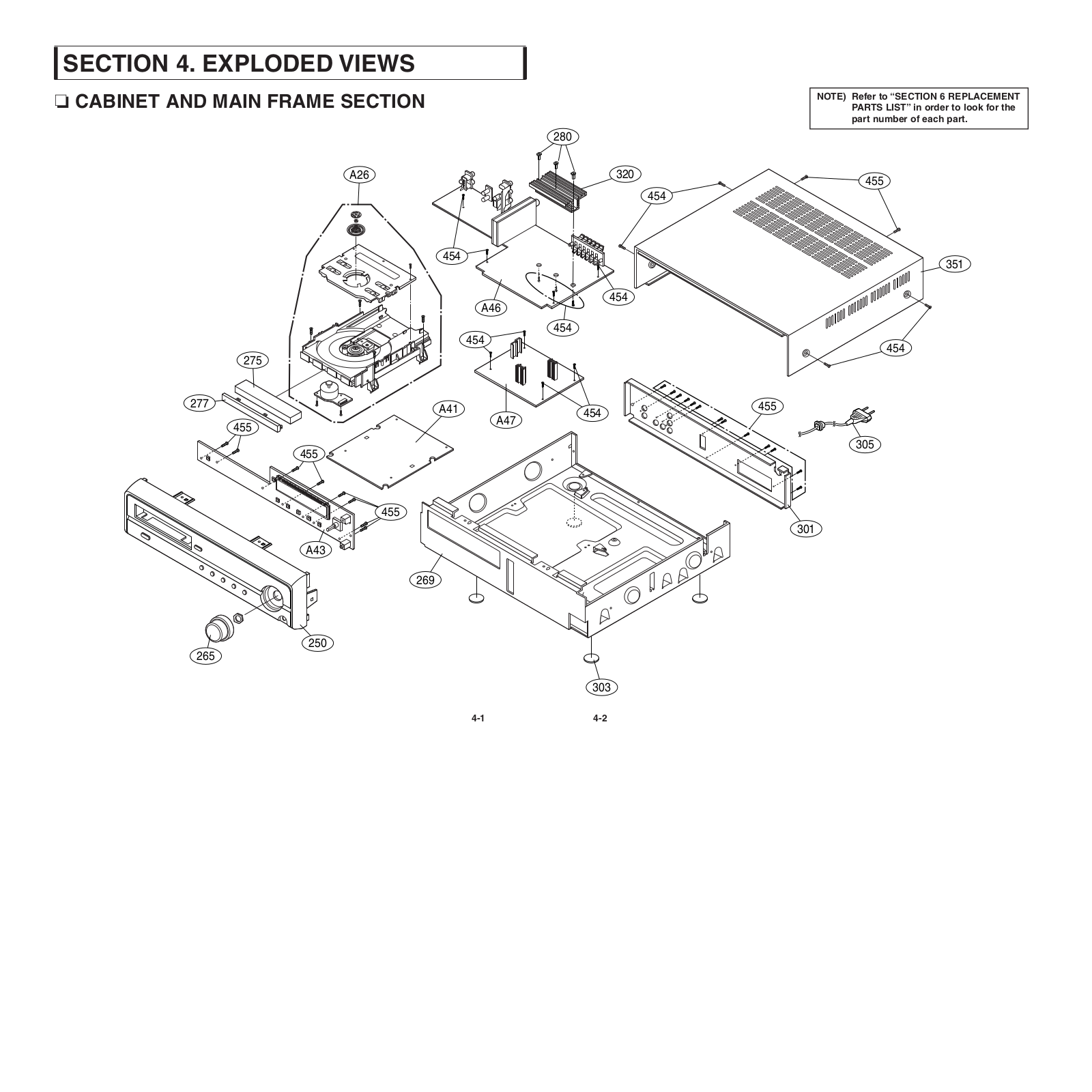 LG DVT412 Diagram