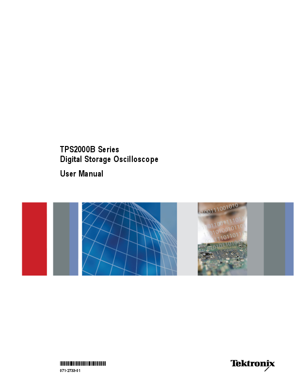 Tektronix TPS2024B, TPS2014B, TPS2012B, TPS2000B User Manual