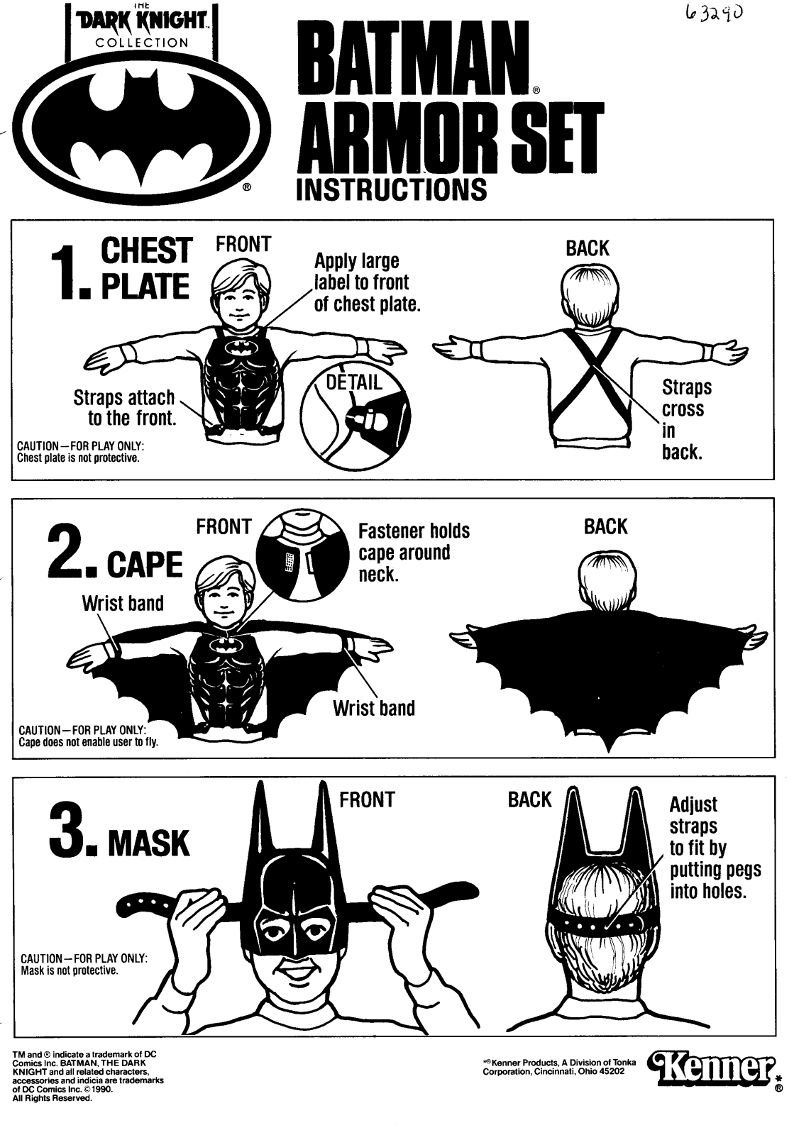 HASBRO Batman- Armor Set User Manual