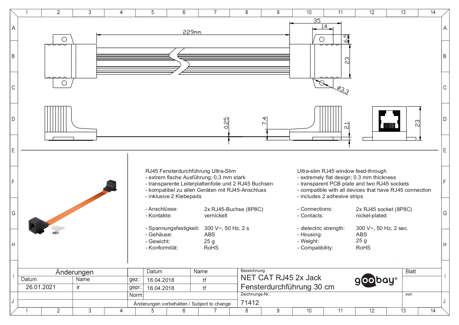 Goobay ICOC U-SLIM-003 Datasheet - ManualMachine.com