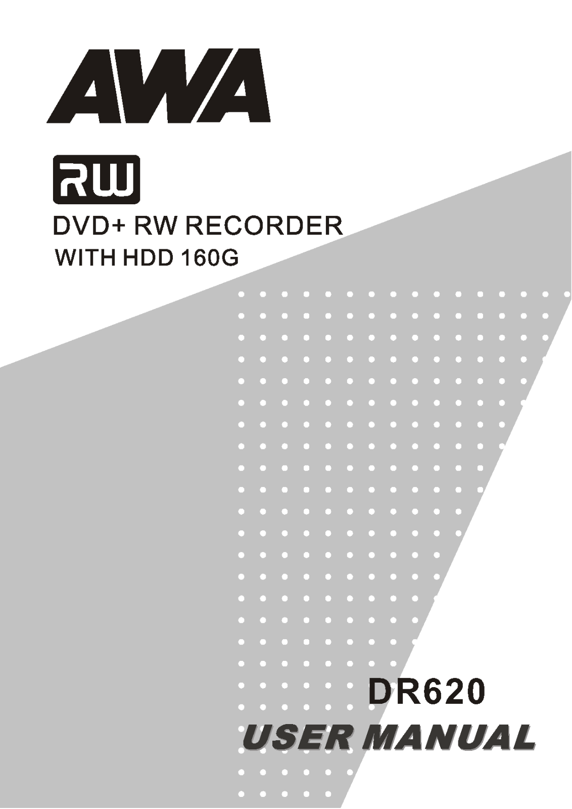 AWA DR620 Operating Instruction