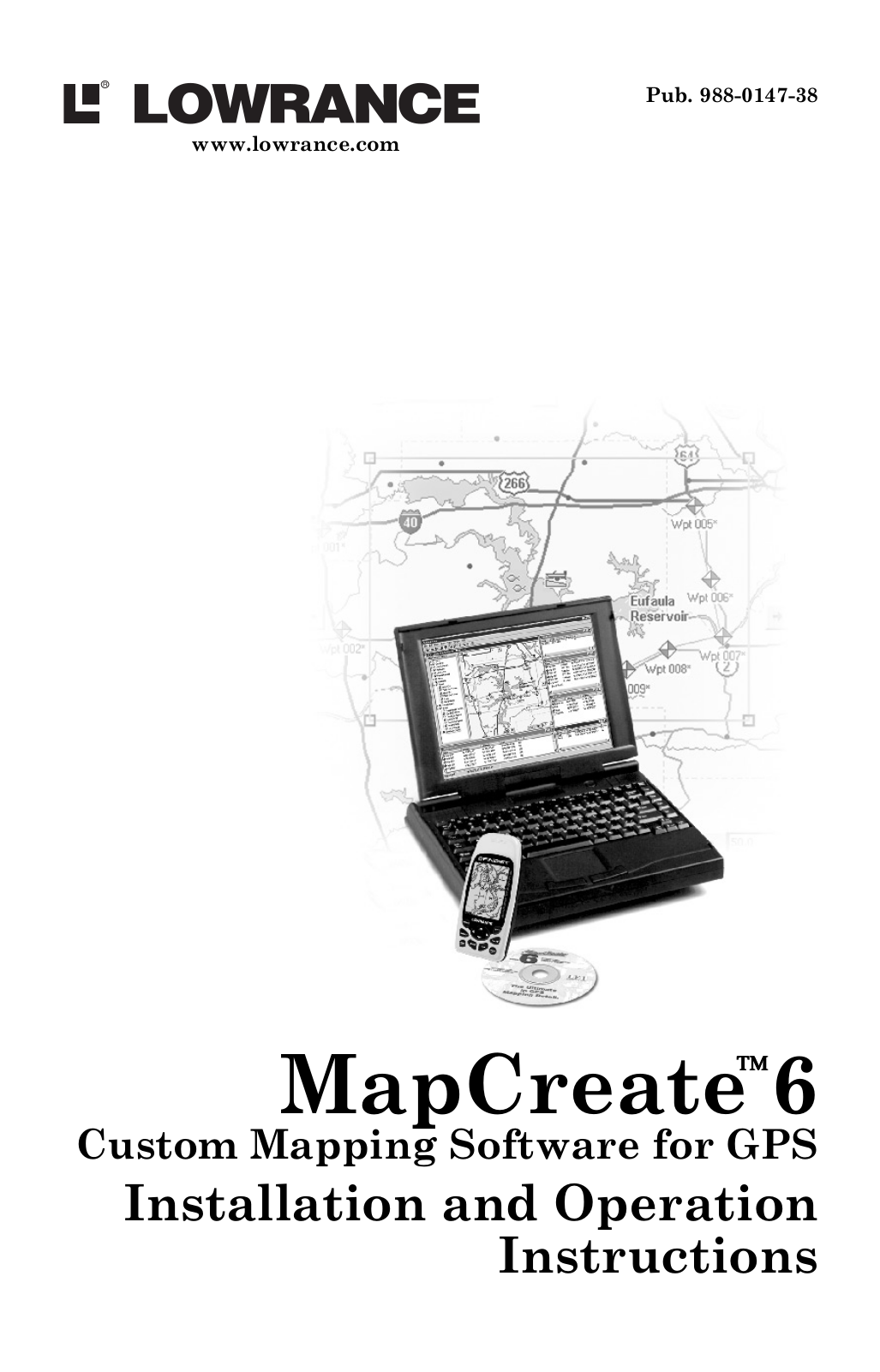 Lowrance MAPCREATE 6 User Manual