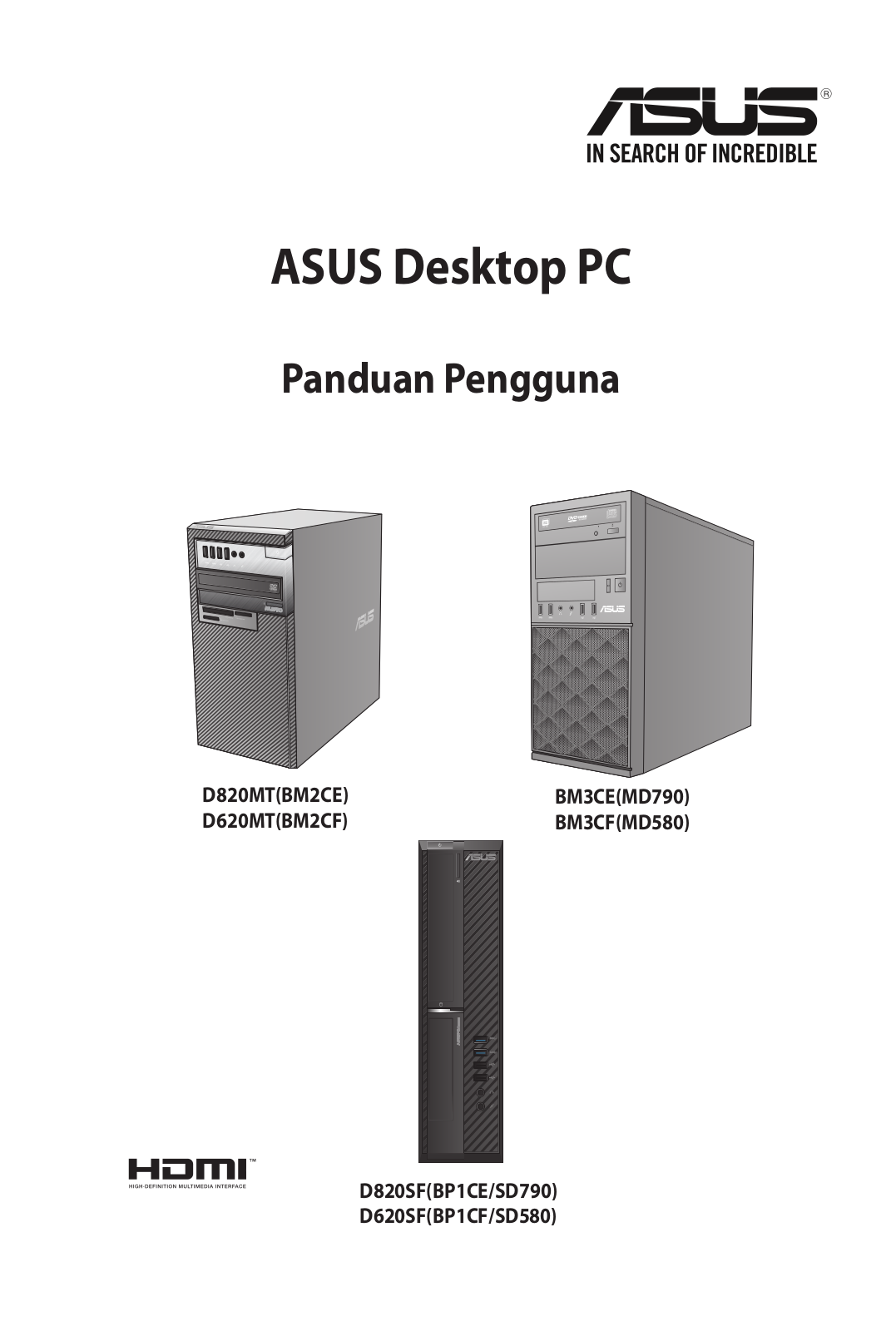 Asus BM3CE, BM3CF, D620SF, D820MT, D820SF User’s Manual