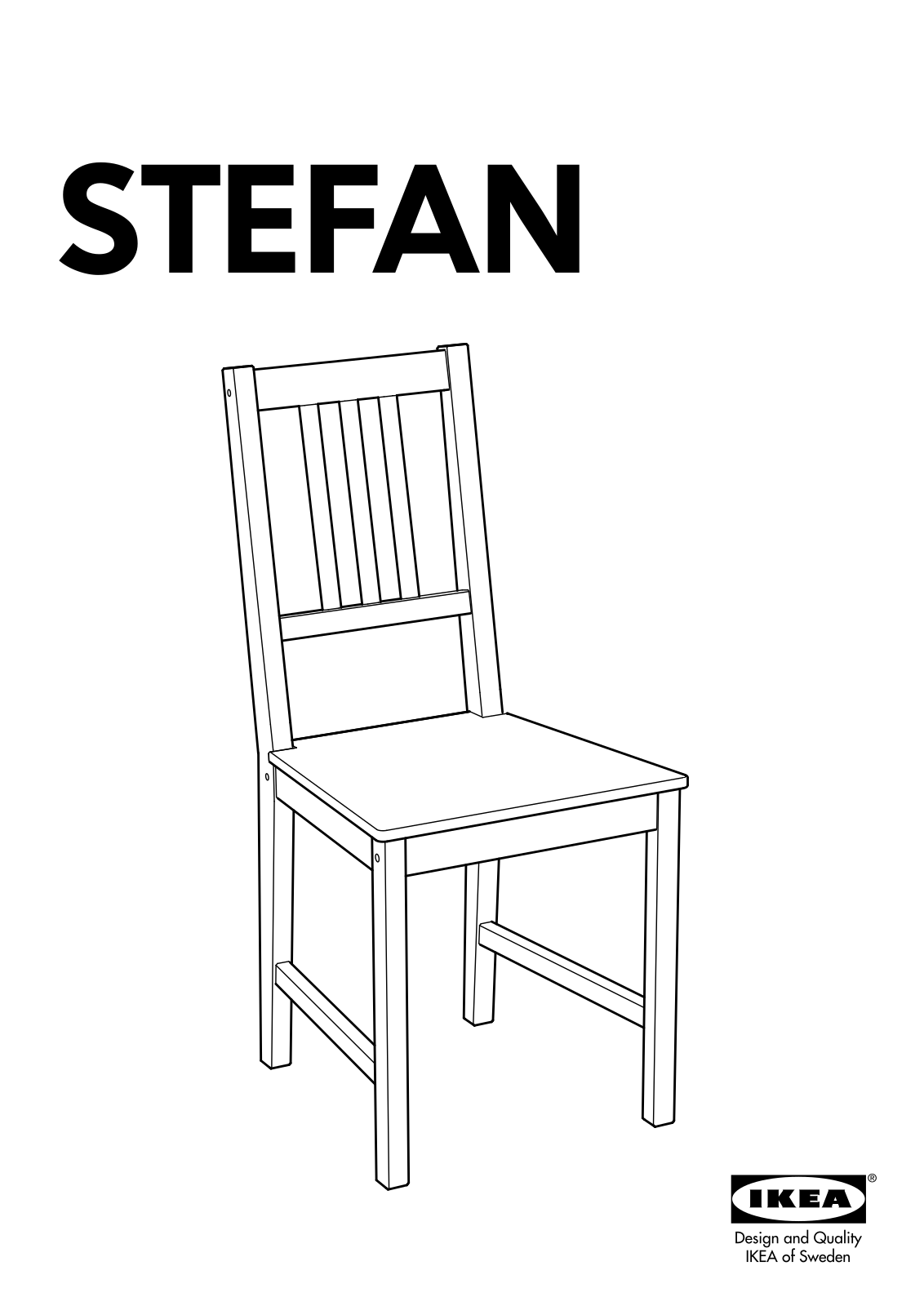 IKEA STEFAN User Manual