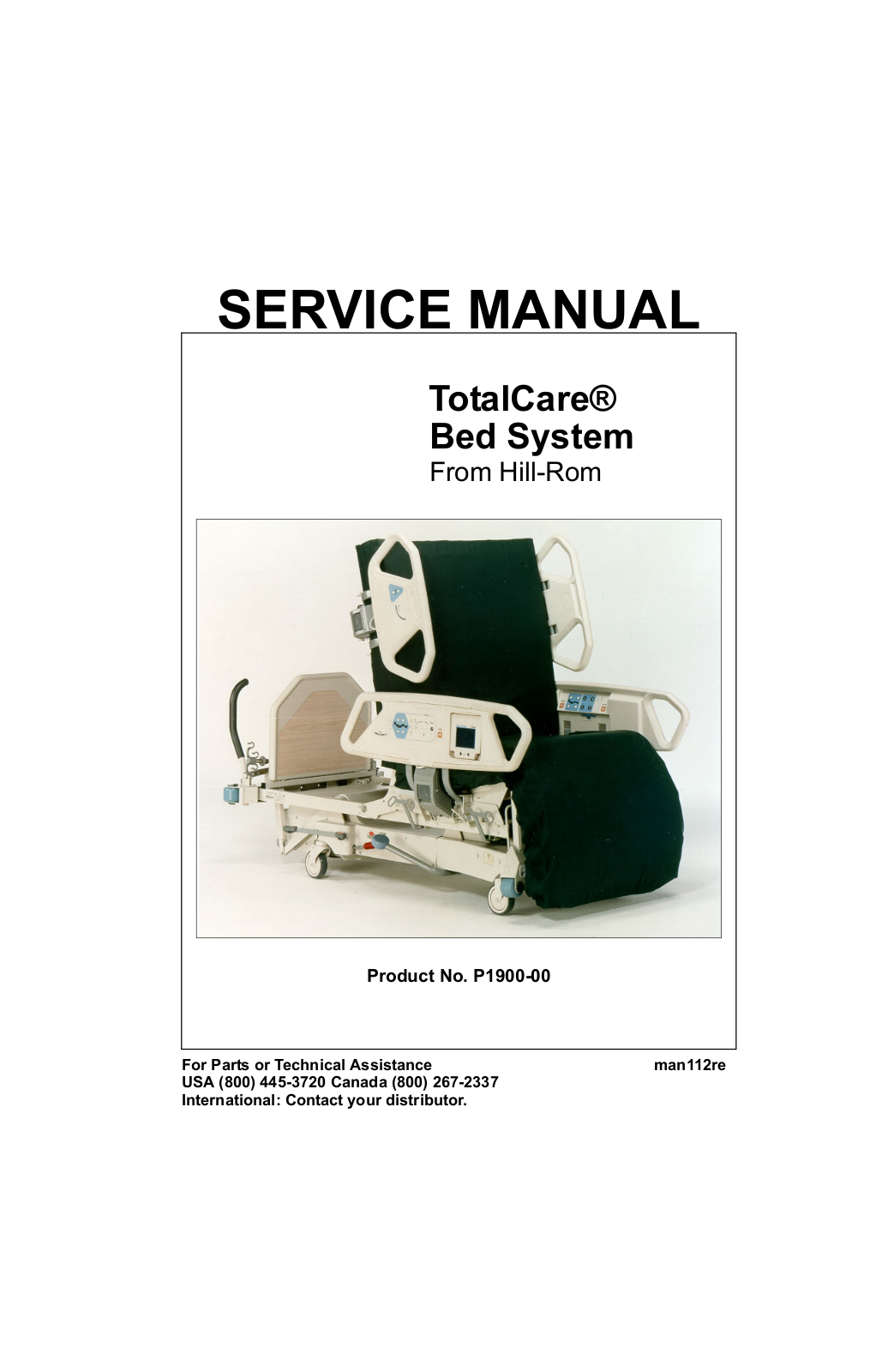 Hill-rom TotalCare Service Manual